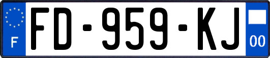 FD-959-KJ