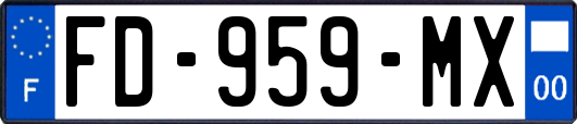 FD-959-MX