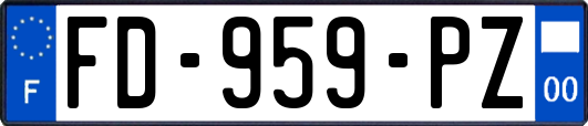 FD-959-PZ