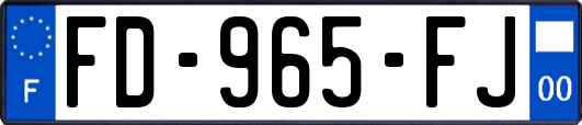 FD-965-FJ