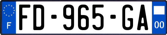 FD-965-GA
