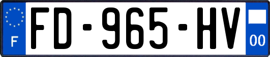 FD-965-HV