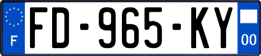 FD-965-KY