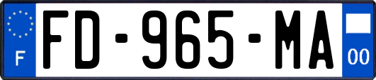 FD-965-MA