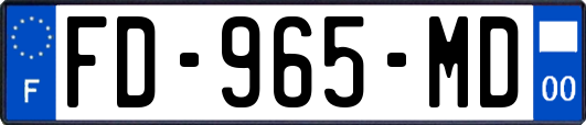FD-965-MD