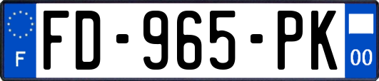 FD-965-PK