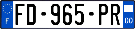 FD-965-PR