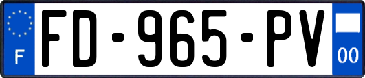 FD-965-PV