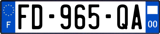 FD-965-QA