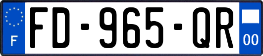 FD-965-QR