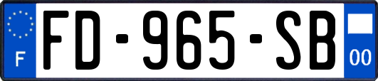 FD-965-SB
