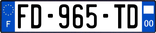 FD-965-TD