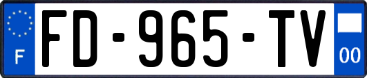 FD-965-TV