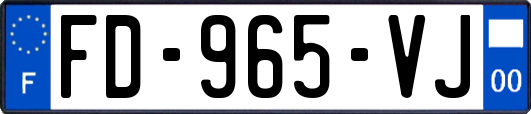 FD-965-VJ