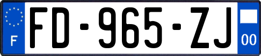 FD-965-ZJ