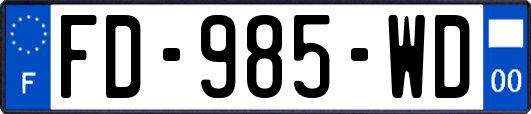 FD-985-WD