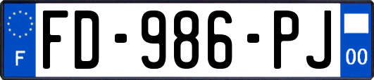 FD-986-PJ