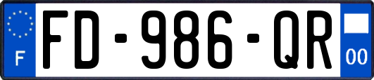 FD-986-QR