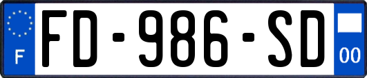 FD-986-SD