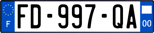 FD-997-QA