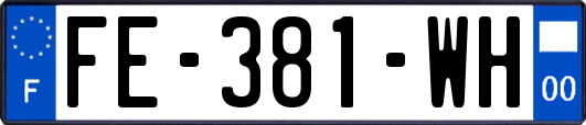 FE-381-WH