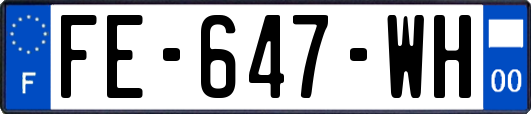 FE-647-WH