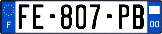 FE-807-PB