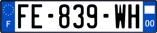 FE-839-WH