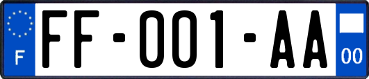 FF-001-AA