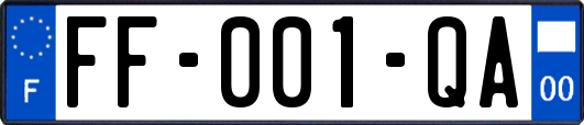 FF-001-QA