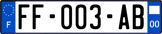 FF-003-AB