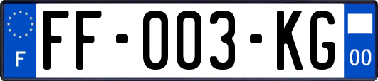 FF-003-KG