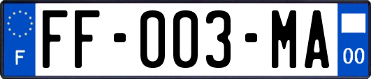 FF-003-MA