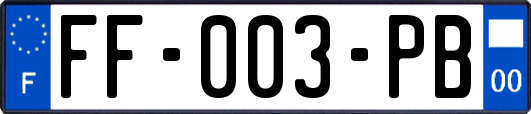 FF-003-PB