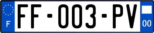 FF-003-PV