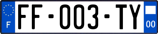 FF-003-TY