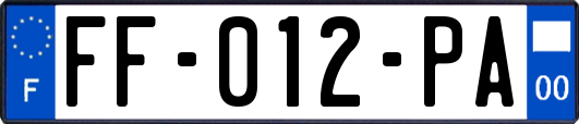 FF-012-PA
