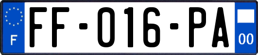 FF-016-PA