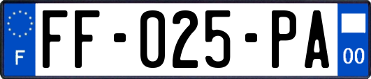 FF-025-PA