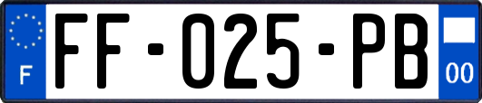 FF-025-PB