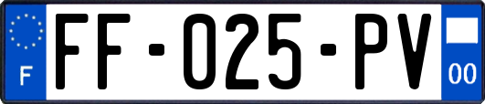 FF-025-PV