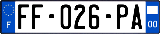 FF-026-PA