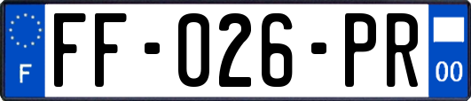 FF-026-PR