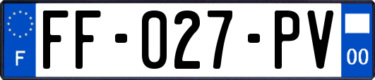 FF-027-PV