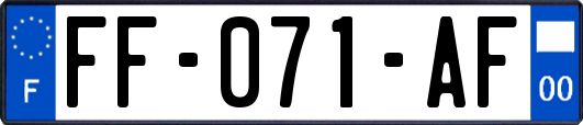 FF-071-AF