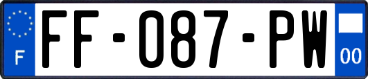 FF-087-PW