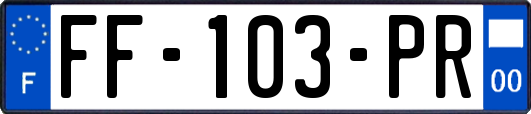 FF-103-PR