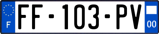 FF-103-PV