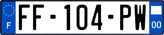 FF-104-PW