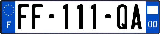 FF-111-QA